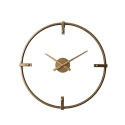 VETRO ΡΟΛΟΪ ΤΟΙΧΟΥ 60x60x5cm ΜΕΤΑΛΛΟ ΔΙΑΦΑΝΟ ΧΡΥΣΟ