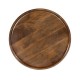 PENCIL 87 COFFEE TABLE WALNUT BLACK 87x87x45cm 
