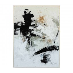 Αφηρημένο Hand paint με κορνίζα 4,5cm,90x120cm