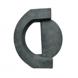 ΒΑΖΟ ΠΡΑΣΙΝΟ ΚΕΡΑΜΙΚΟ "C" 32,5Χ11,5Χ39ΕΚ