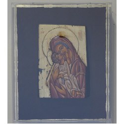 Παναγία Βρεφοκρατούσα  3 σε plexi glass (31x9x39)εκ.