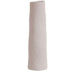 ΒΑΖΟ ΔΑΠΕΔΟΥ ΚΕΡΑΜΙΚΟ ΛΕΥΚΟ 15.7x61εκ. TOF117