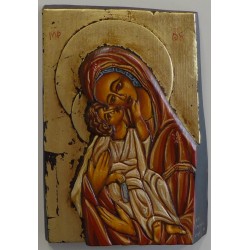 Παναγία Βρεφοκρατούσα  3 σε plexi glass (31x9x39)εκ.