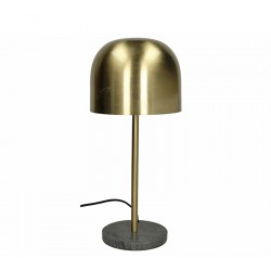 Zaros χρυσό λαμπατέρ μεταλλικό με βάση από μάρμαρο XET-3991