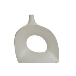 Inart aluminum vase 3-70-282-0044
