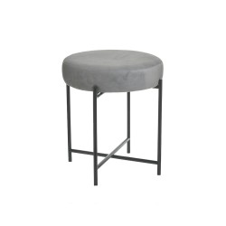 Inart metal stool 6-50-771-0006