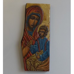 Holy Mary with baby Jesus 18 (62x27x3) cm
