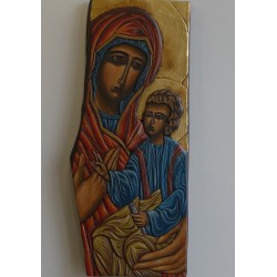 Holy Mary with baby Jesus 18 (62x27x3) cm