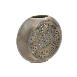 Inart metal lantern 3-70-669-0079