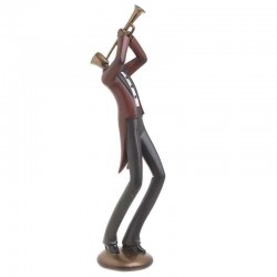 Inart POLYRESIN TRUMPET PLAYER 3-70-547-0716