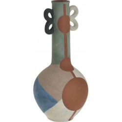 Inart ceramic vase 3-70-988-0013