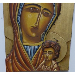 " Οδηγήτρια" Παναγία Βρεφοκρατούσα 8 (27χ41χ3)εκ.