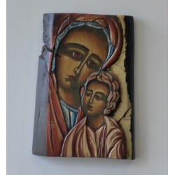 Holy Mary with baby Jesus  13 (18x24x3)cm