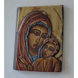 Holy Mary with baby Jesus  14 (18x24x3)cm