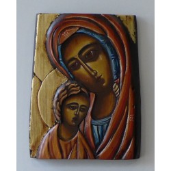 Holy Mary with baby Jesus  19 (18x23x2,5)cm