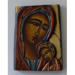 Holy Mary with baby Jesus  20 (18x23,5x3)cm