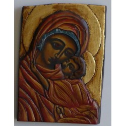 Holy Mary with baby Jesus  3 (15x22x2)cm