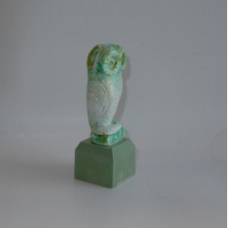 Green owl (5x5x15)cm