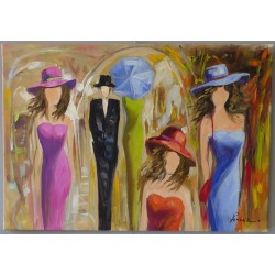 Χρωματιστές σιλουέτες (69χ100)εκ.