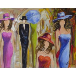 Χρωματιστές σιλουέτες (69χ100)εκ.